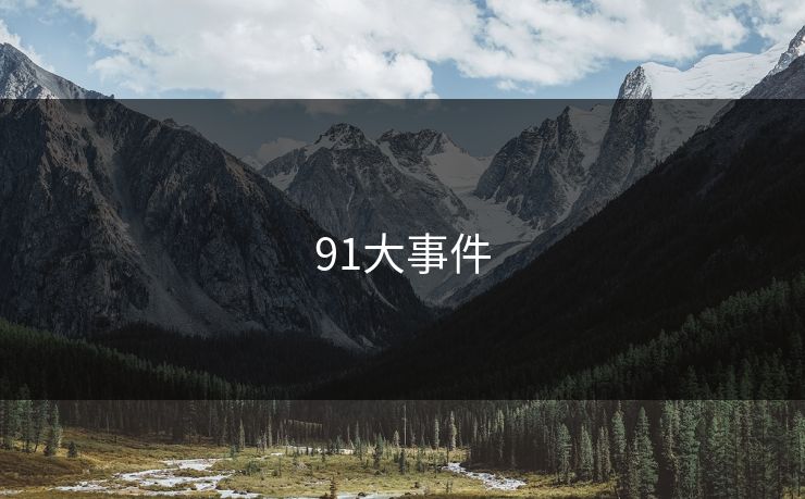 91大事件