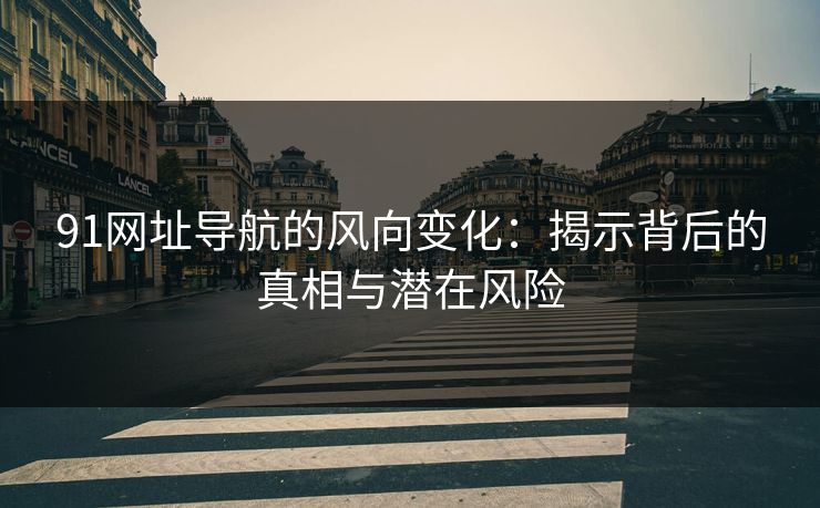 91网址导航的风向变化:揭示背后的真相与潜在风险